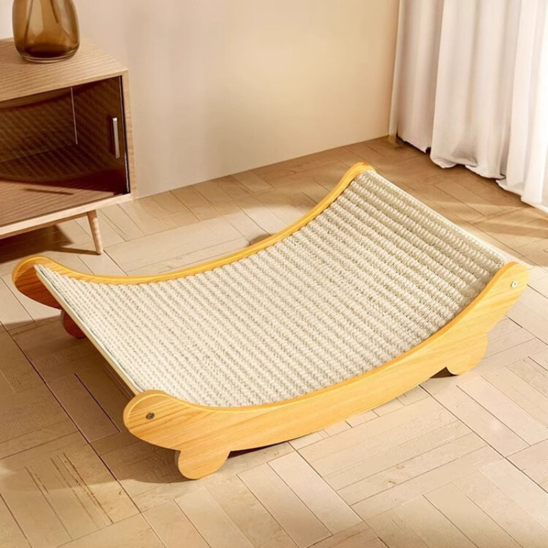 Cozy Cat Scratching Bed for Relaxation - Luxivelle