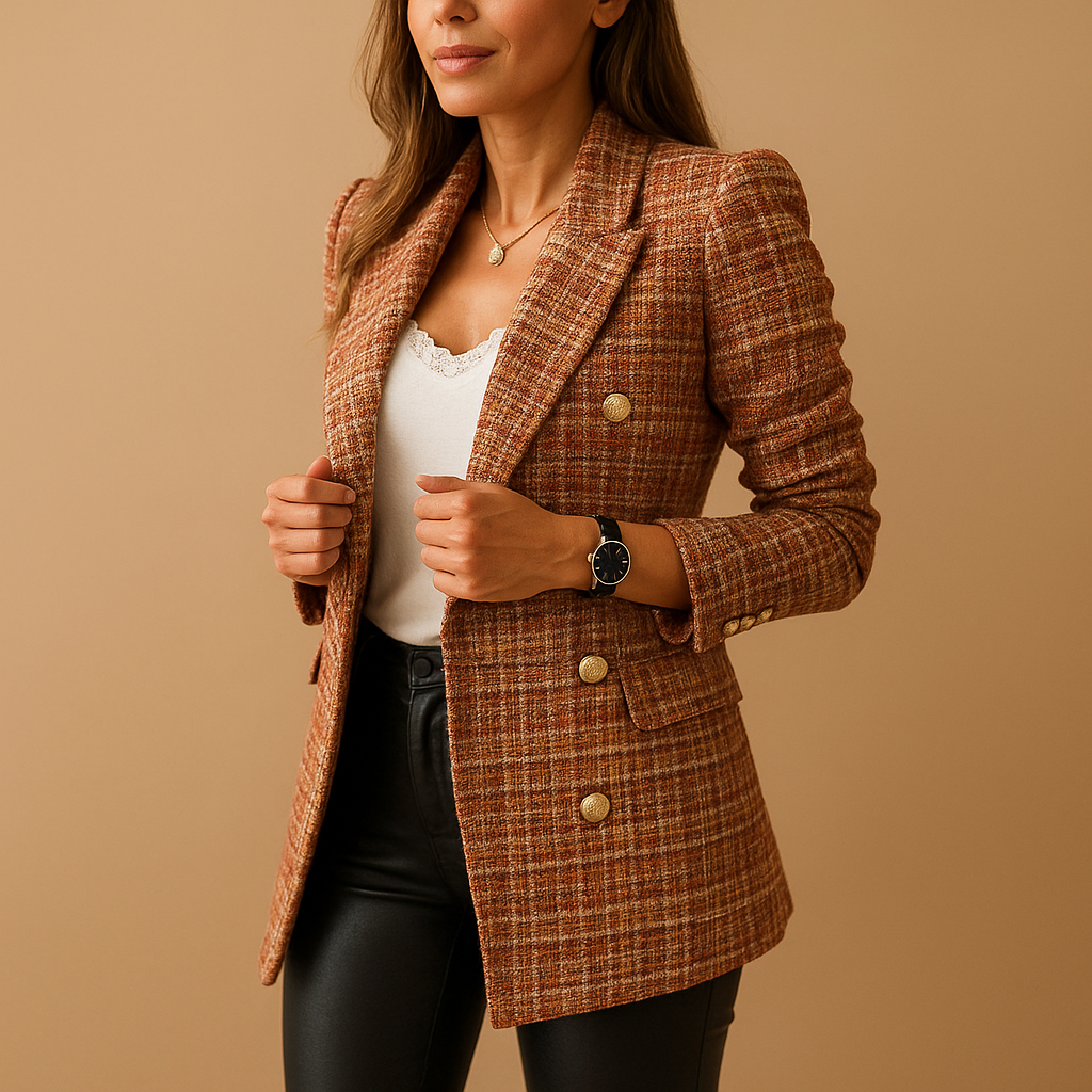 Classic Tailored Women's Blazer Jacket - Luxivelle