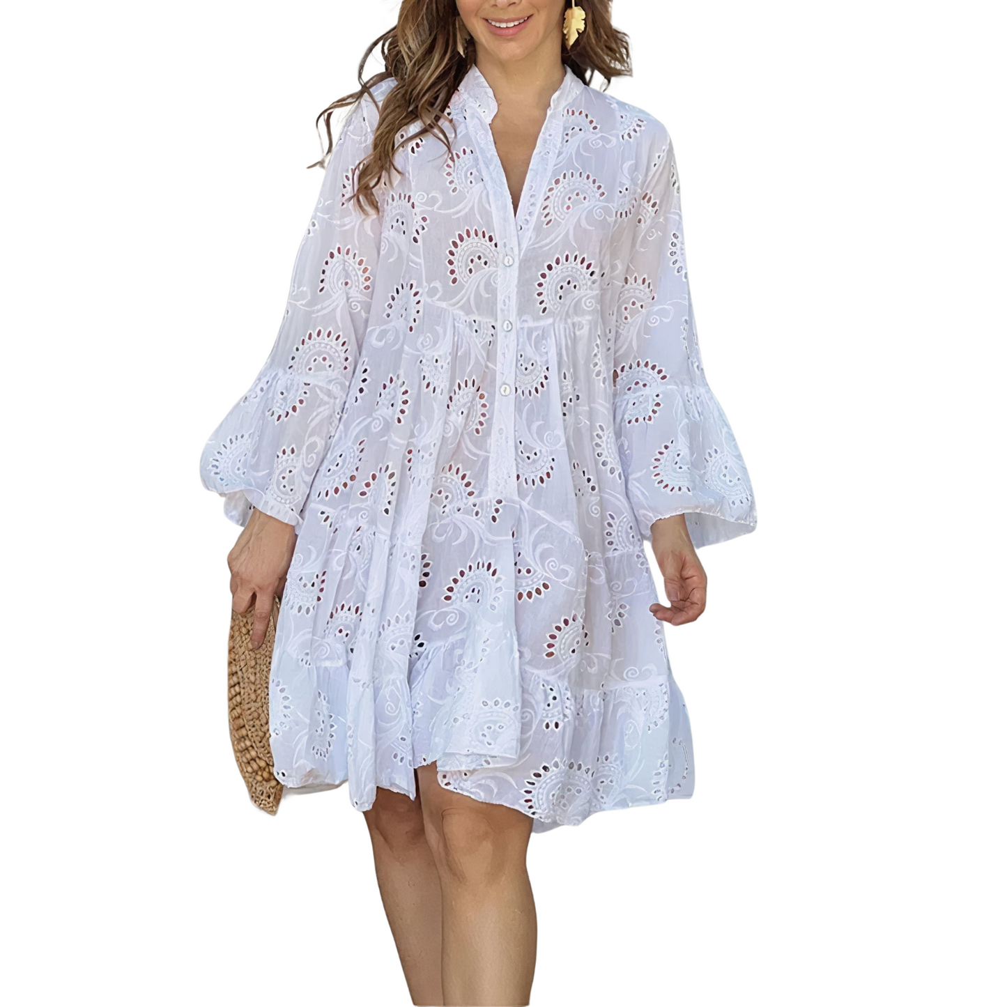 Lightweight Breathable Floral Sundress for Women