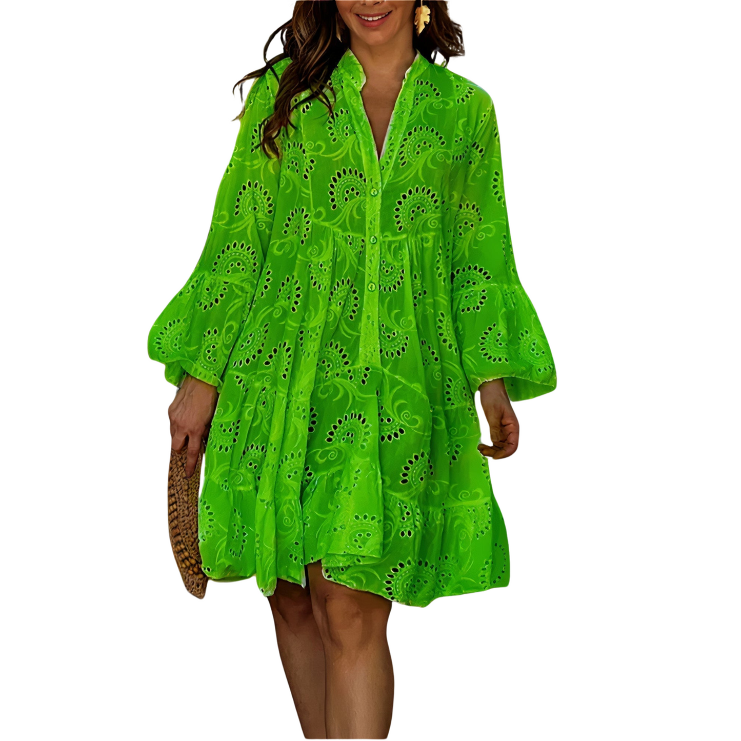 Lightweight Breathable Floral Sundress for Women