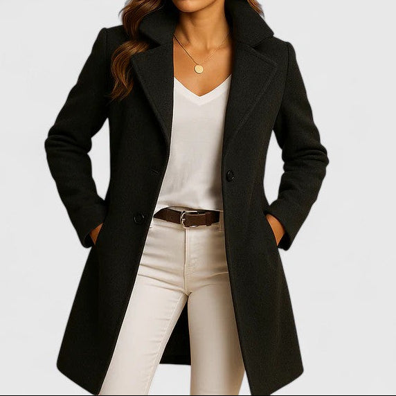 Timeless Double Breasted Ladies Coat