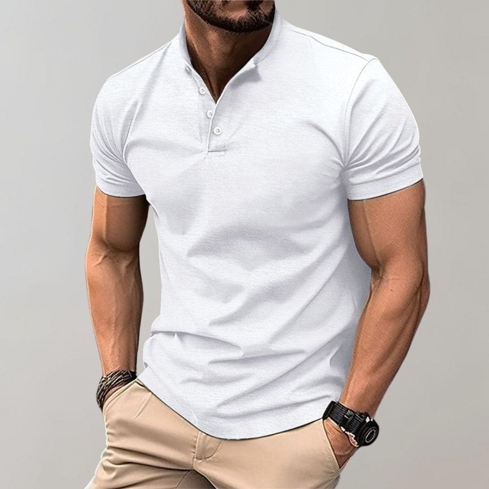 Classic Men's Polo Shirt Various Colors - Luxivelle