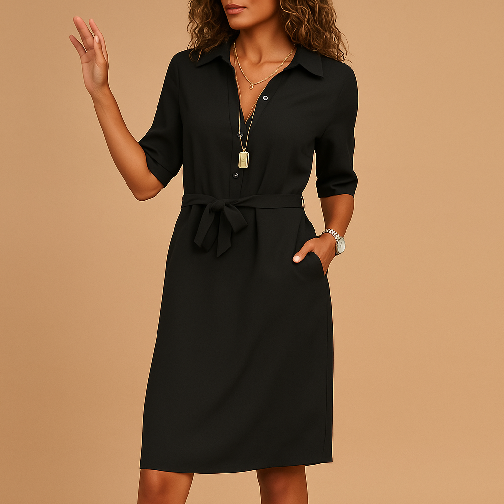 Stylish Women's Midi Dress Celeste - Luxivelle
