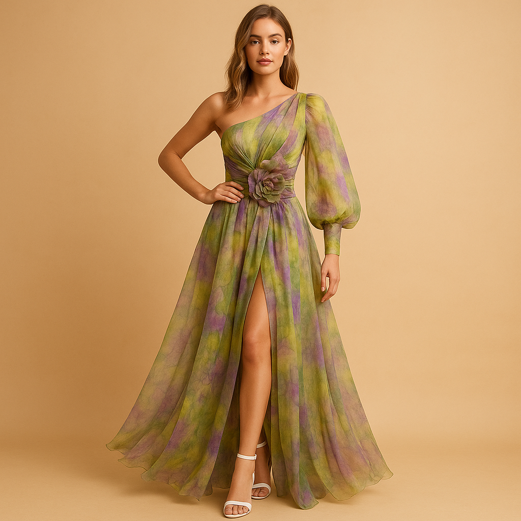 Sleek Off Shoulder Summer Dress for Women - Luxivelle