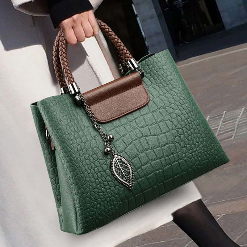 Premium Wooden Tote Bag for Women - Luxivelle