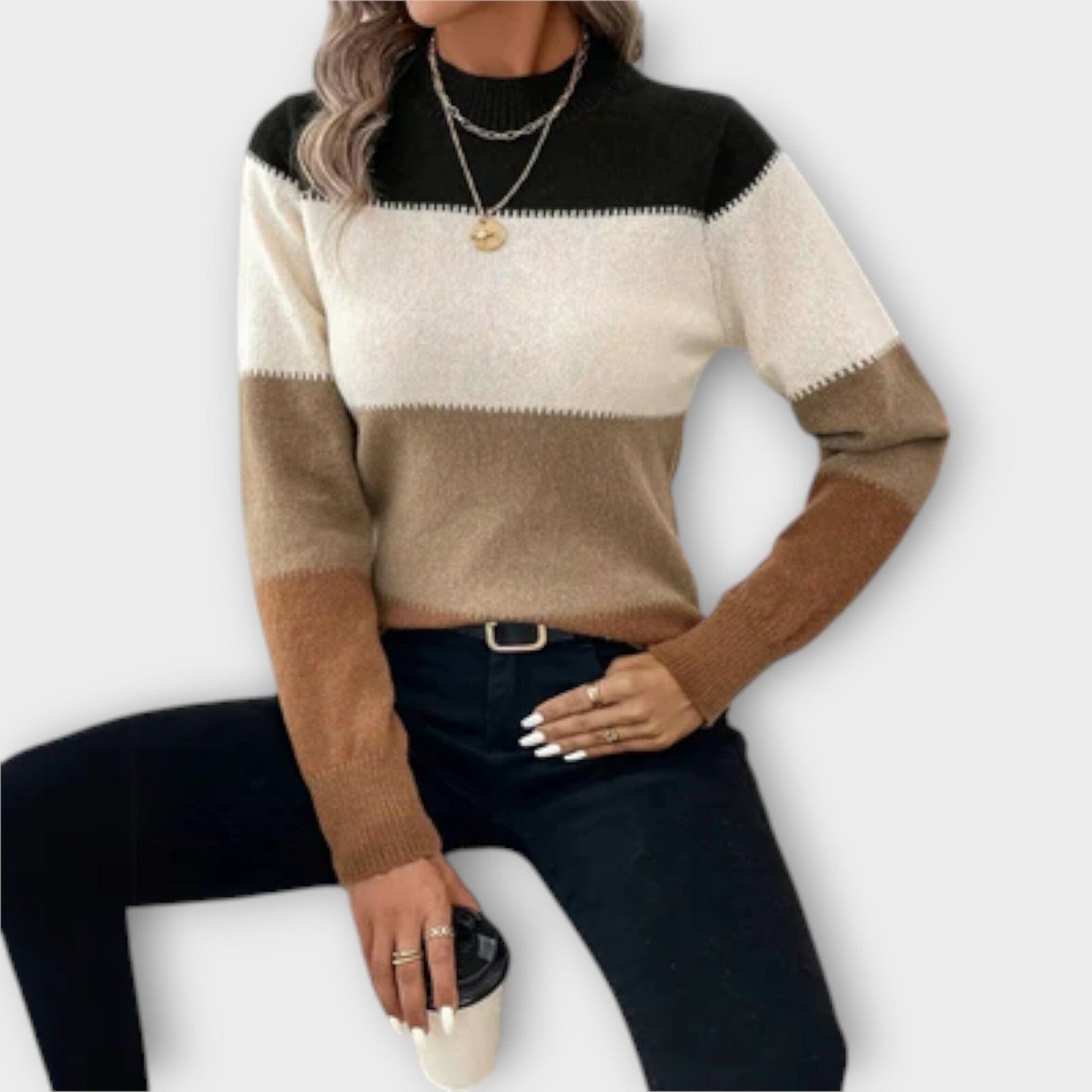 Bibi - Classic and Stylish Pullover Sweater