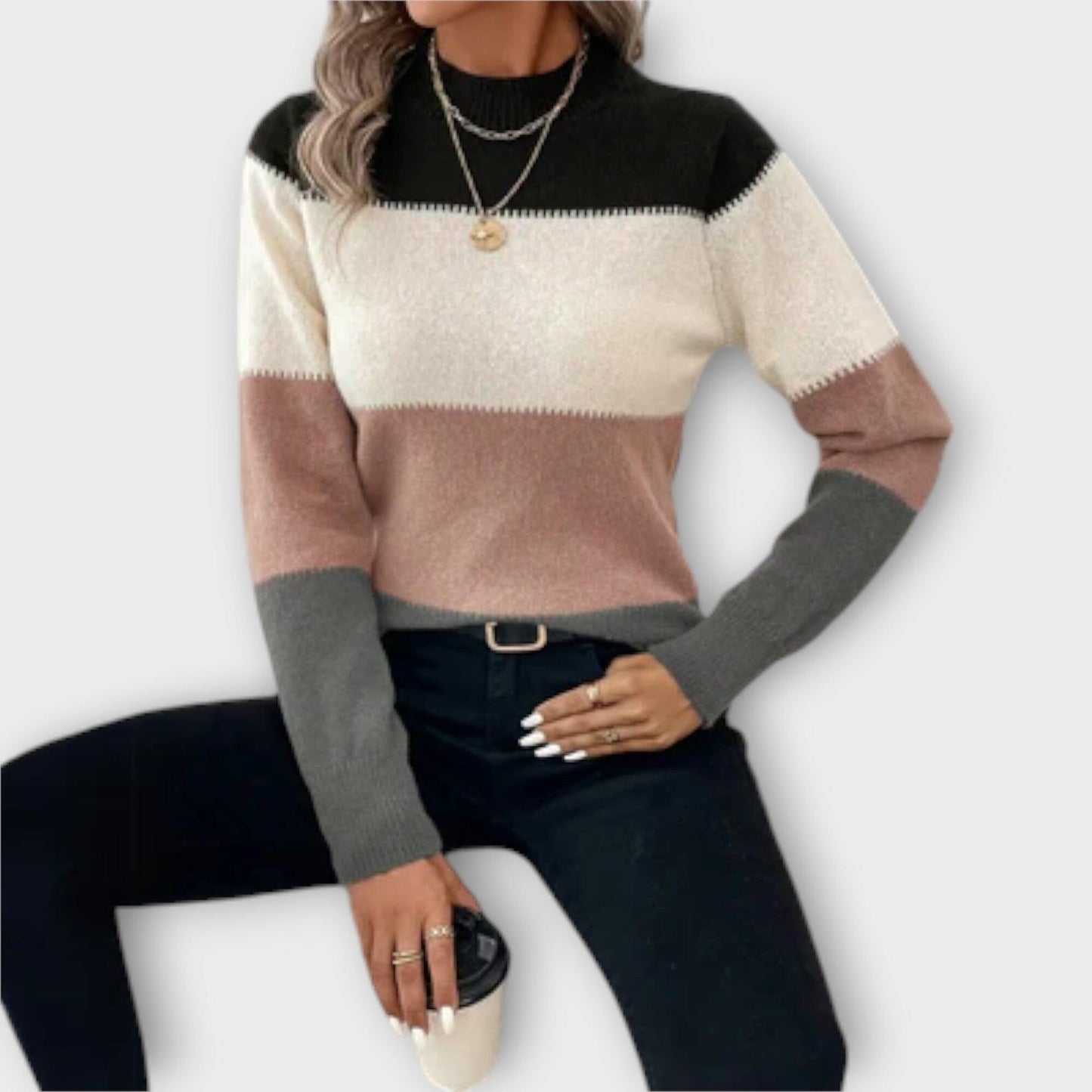 Bibi - Classic and Stylish Pullover Sweater