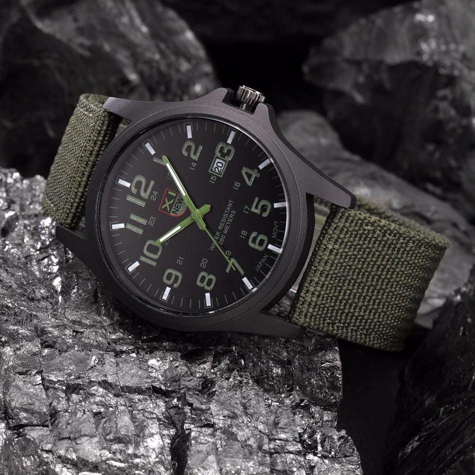 Rugged Waterproof Military Style Watch - Luxivelle