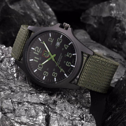 Rugged Waterproof Military Style Watch - Luxivelle