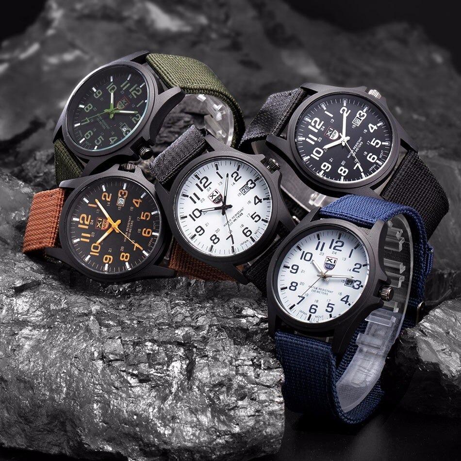 Rugged Waterproof Military Style Watch