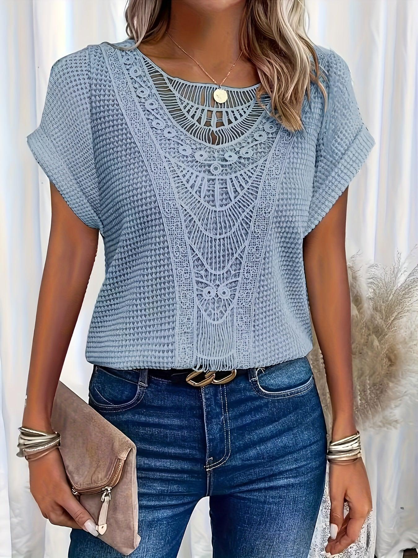Elyse | Women's Top - Elegant Knitted Blouse for Women-4