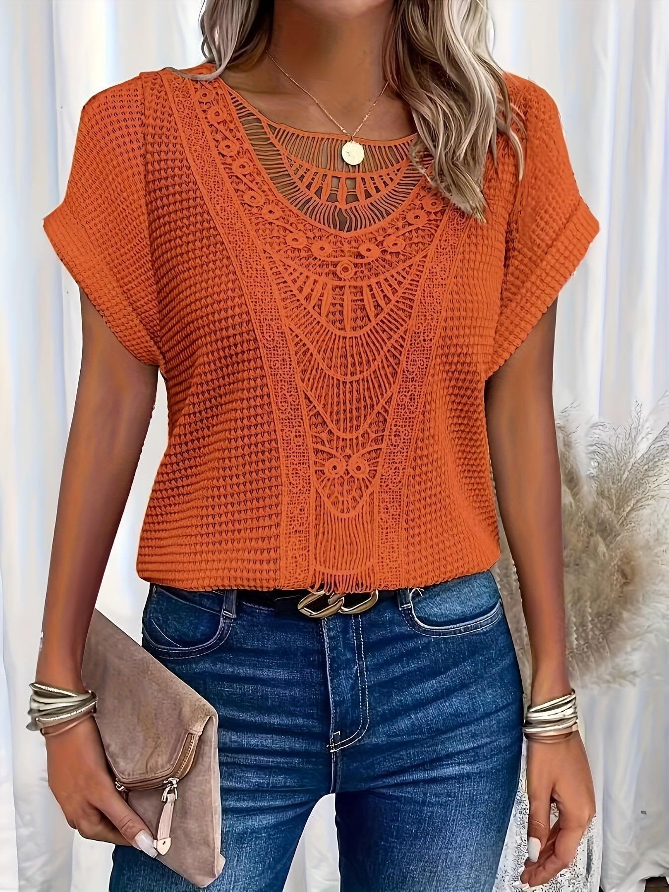 Elyse | Women's Top - Elegant Knitted Blouse for Women-3