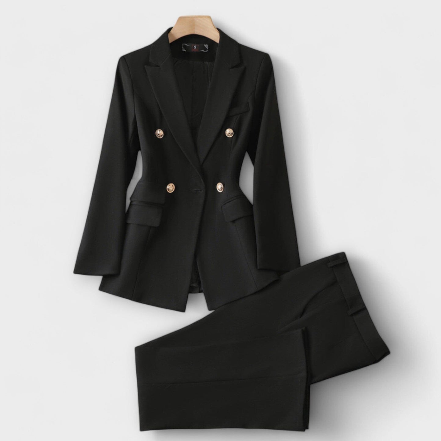 Women's 2 Piece Suit Jacket Pants Set