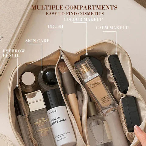 Becky | Travel Makeup Bag with Elegant Design and Ample Storage-5