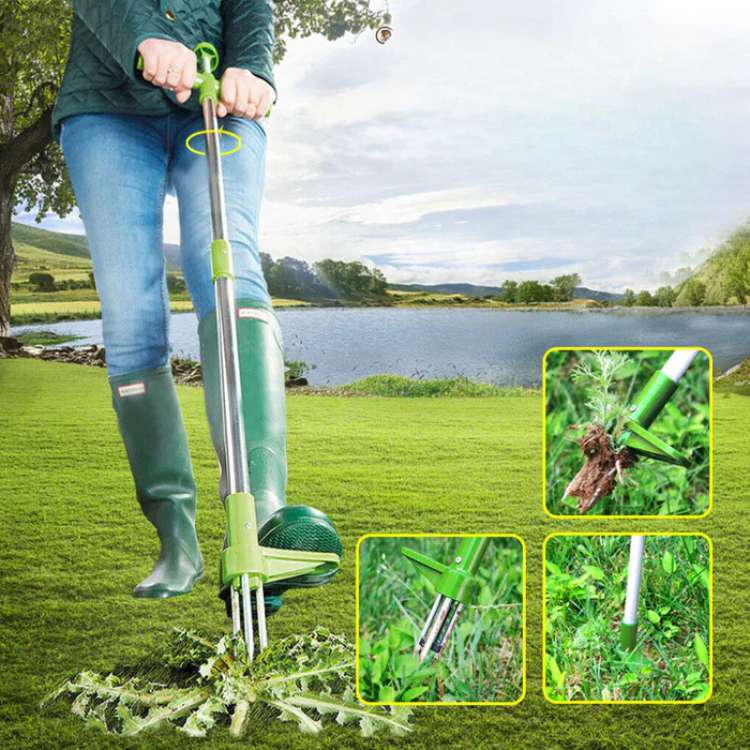 Easy Grip Weed Remover Tool for Garden Weeding - Luxivelle
