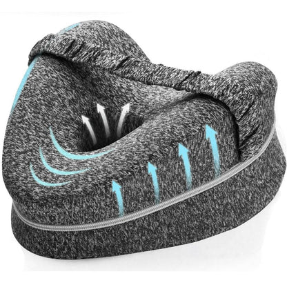Contoured Knee Support Pillow for Side Sleepers - Luxivelle
