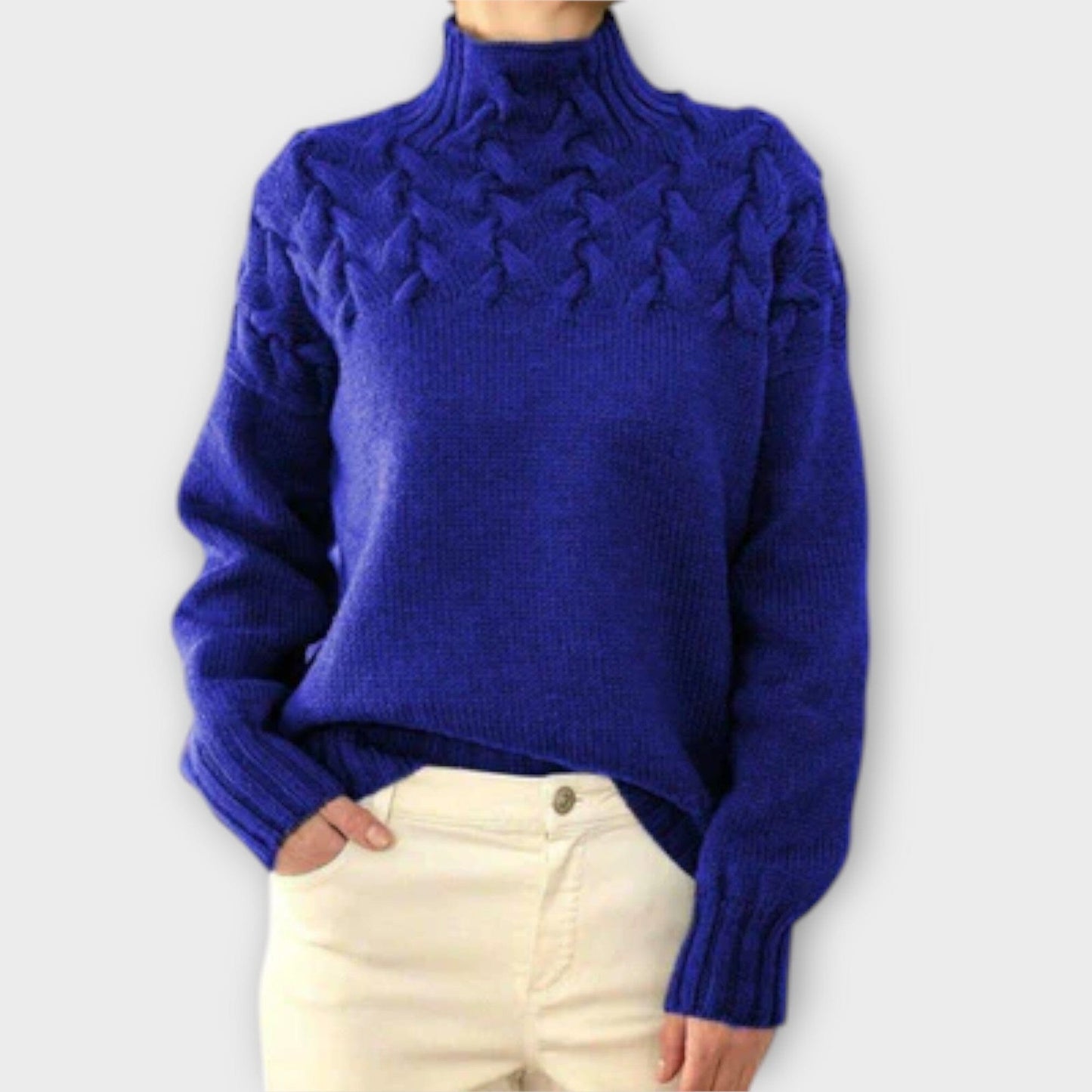 Classic Cable Knit Women's Sweater