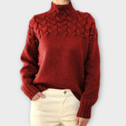 Classic Cable Knit Women's Sweater