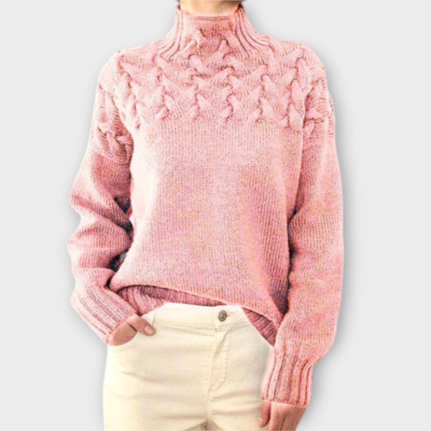 Classic Cable Knit Women's Sweater