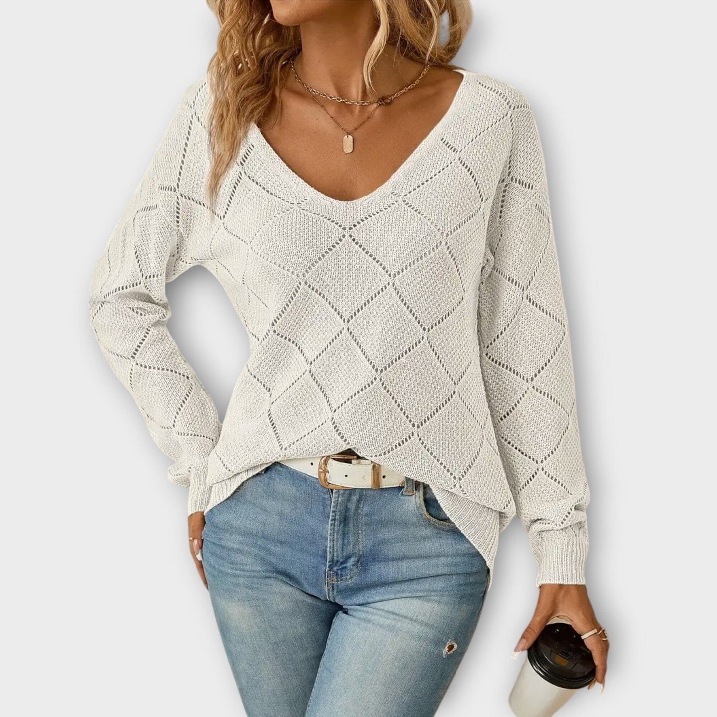 Relaxed Fit Women's Sweater