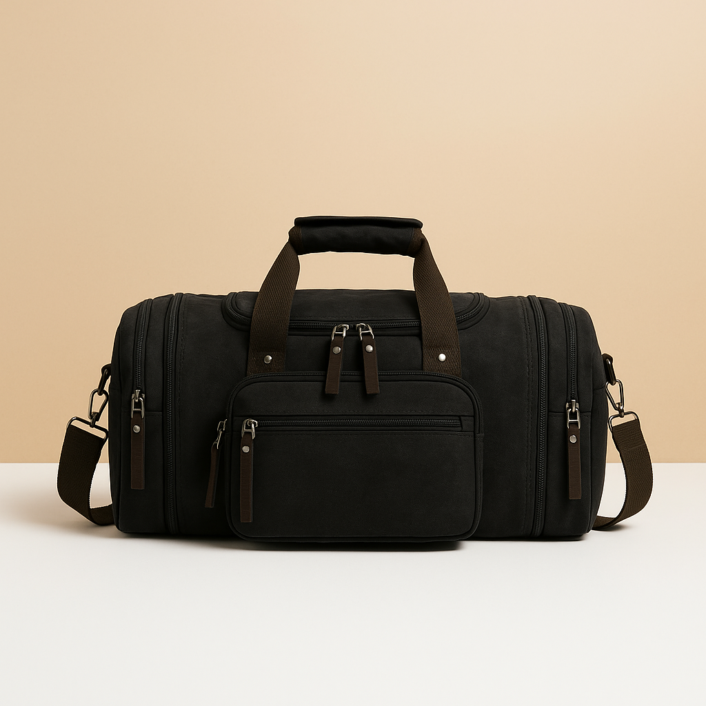 Large Travel Duffel Bag for Men with Pockets - Luxivelle