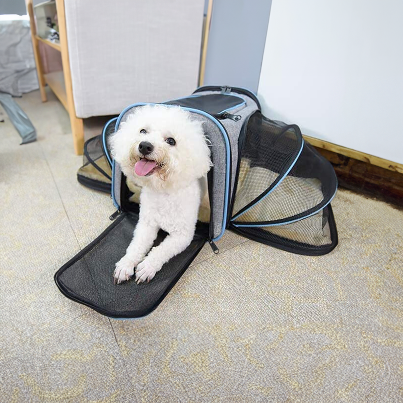 Portable Folding Pet Travel Crate - Luxivelle