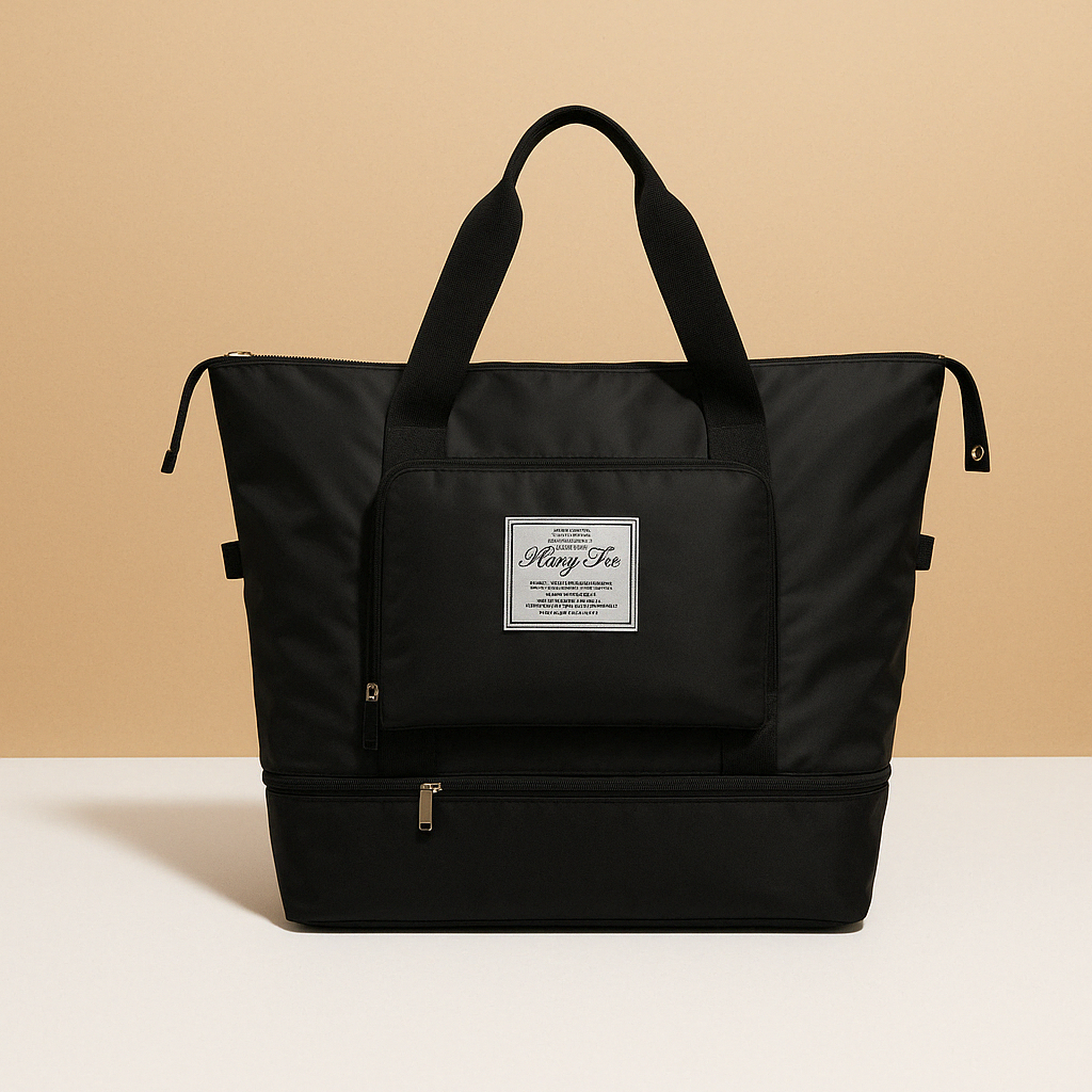 Large Collapsible Travel Tote Bag for Women - Luxivelle