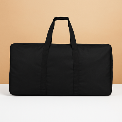 Expandable travel duffel bag for women with wheels, lightweight design, and large capacity for hassle-free travel and organised packing.