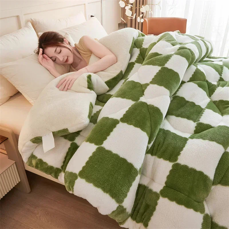 Plush Heavy Duty Winter Weight Blanket for Sleep - Luxivelle