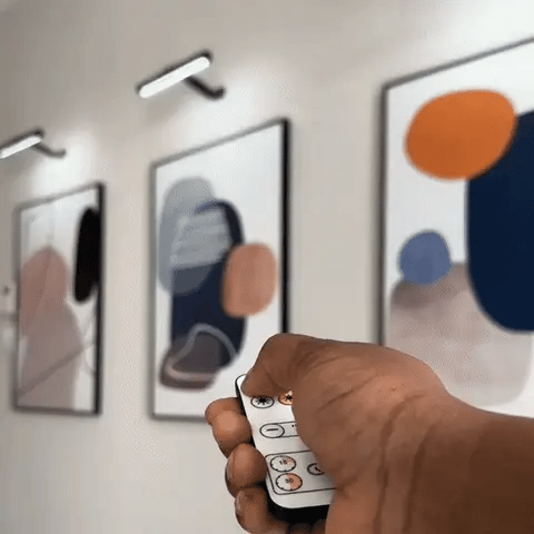 Bright Wireless LED Wall Light with Remote Control