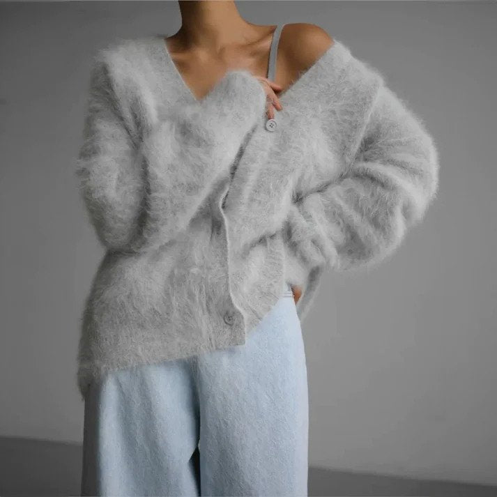 Timeless Simple Open Front Cardigan for Women