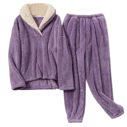 Soft Women's Fleece Pajama Set