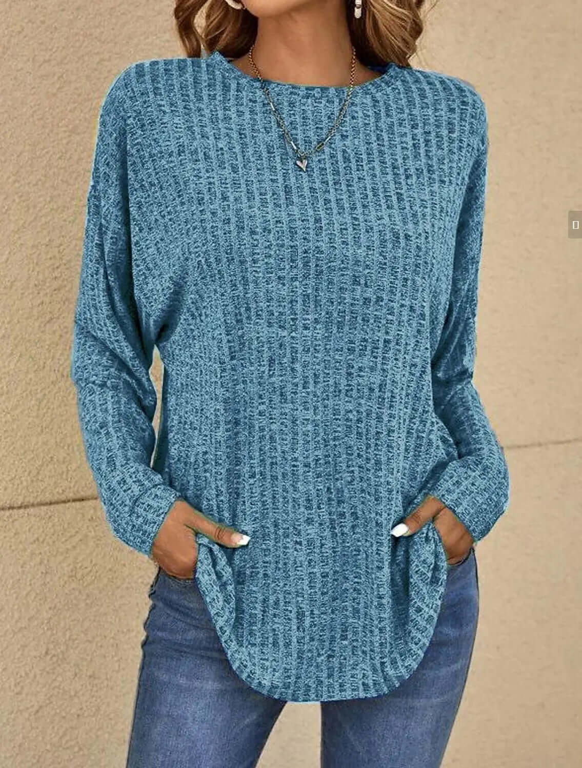 Comfortable Fit Women's Knit Relaxed Tee