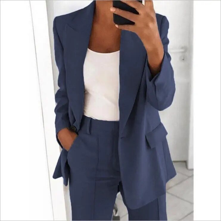 Ladies' Classic Suit Jacket Set