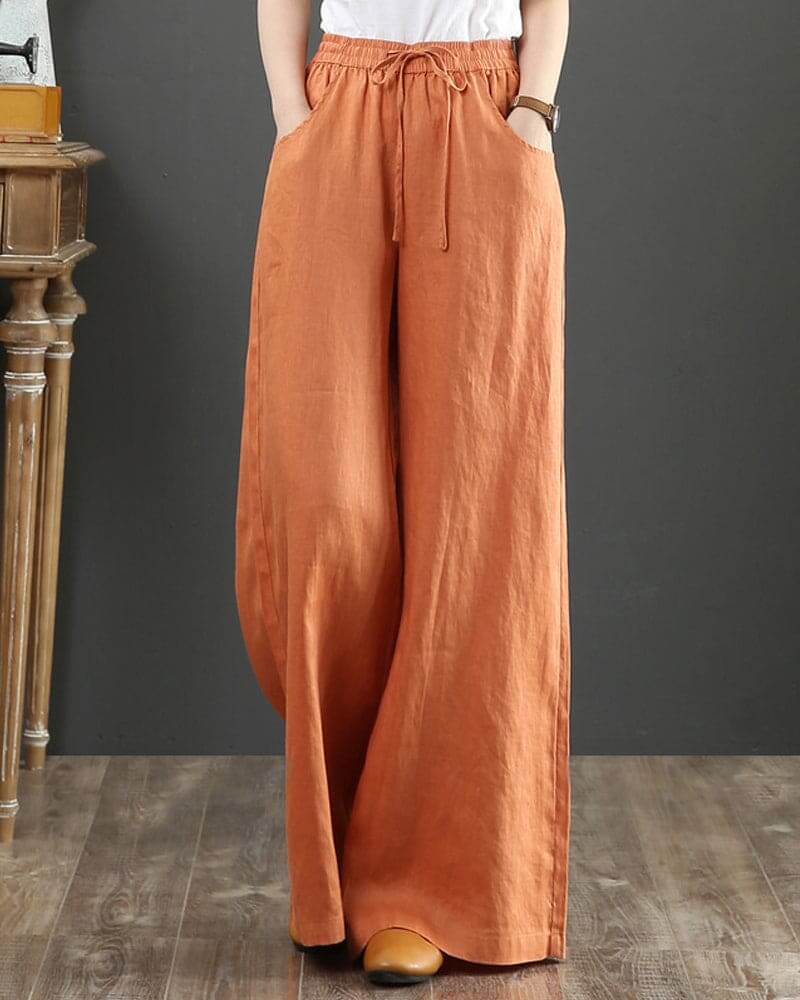 Comfortable Loose Fit Women's Drawstring Pants - Luxivelle