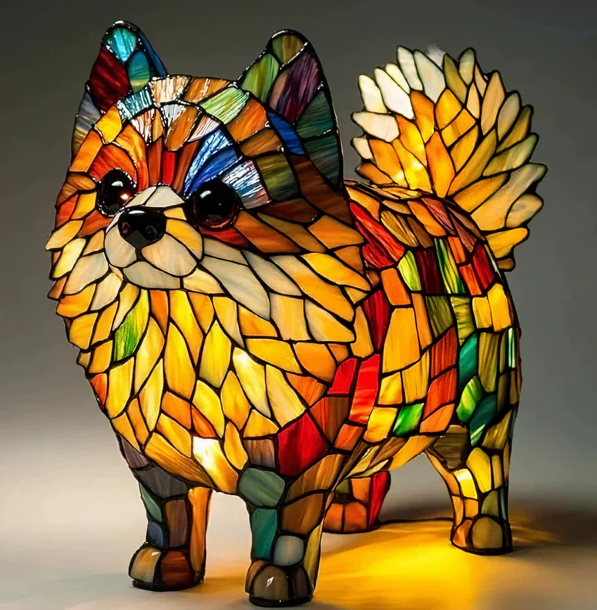 Pet Memorial Dog Night Light Lamp