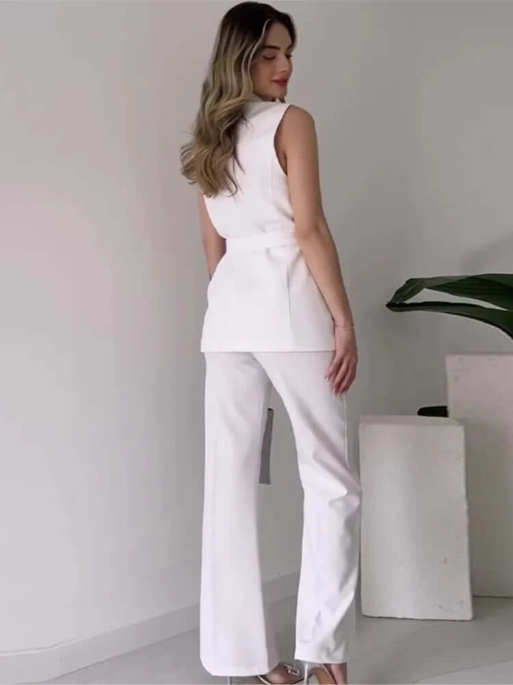 Ladies' Strapless Loose Fit Jumpsuit