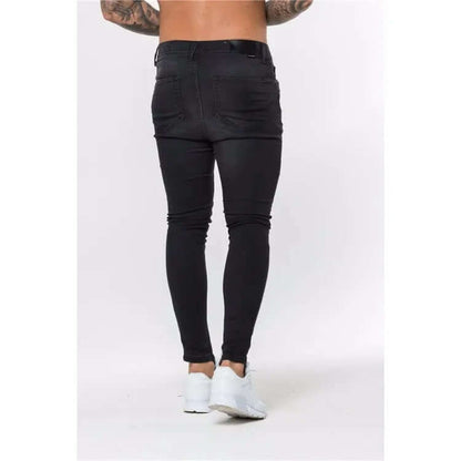 Men's Slim Fit Zipper Jeans