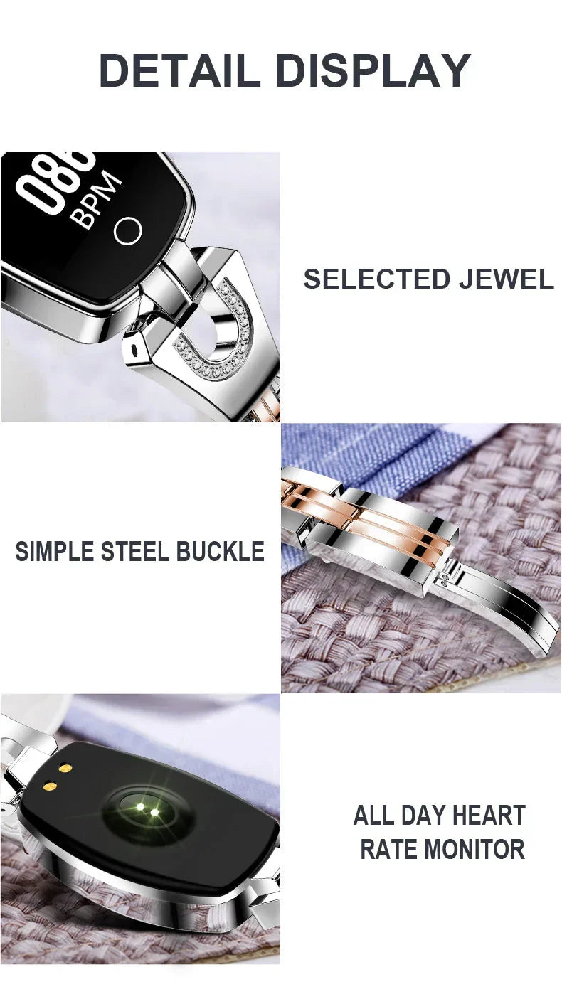 Water Resistant Sports Watch – Fitness Tracker for Ladies