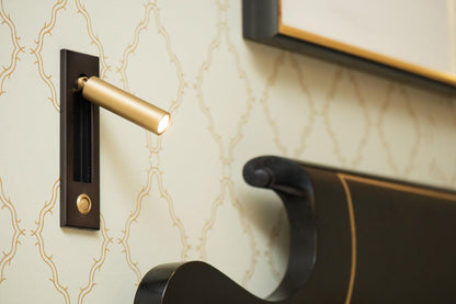 Contemporary Recessed Bedroom Wall Lamp
