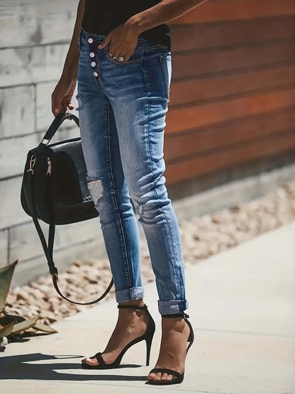 Comfortable Fit Women's Skinny Jeans