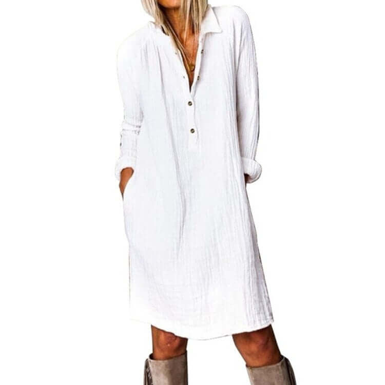 Lightweight Natural Summer Dress