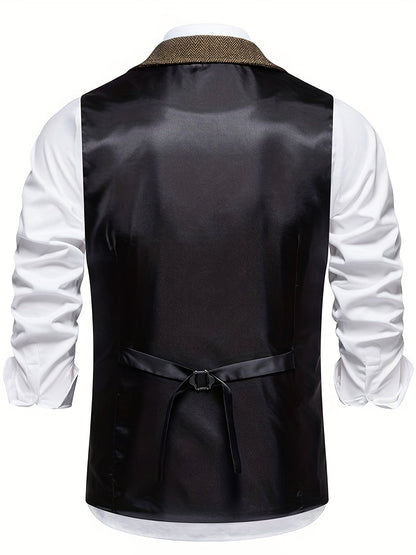 Slim Fit Mens Waistcoat Vest