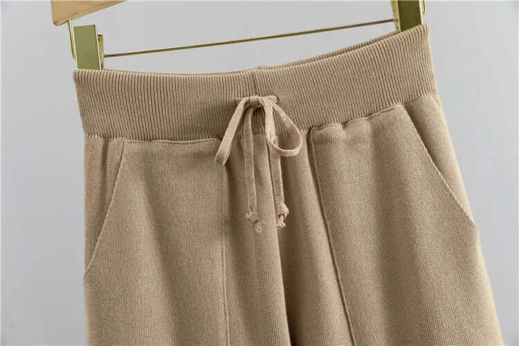 Soft Women's Knit Jogger Lounge Set