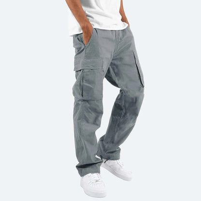 Relaxed Fit Cargo Pants with Extra Pockets