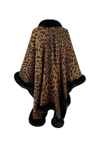 Animal Print Shawl Wrap