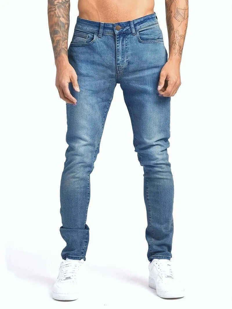 Slim Fit Stretch Men's Jeans - Luxivelle