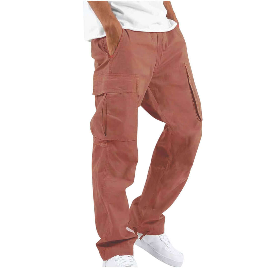 Relaxed Fit Cargo Pants with Extra Pockets