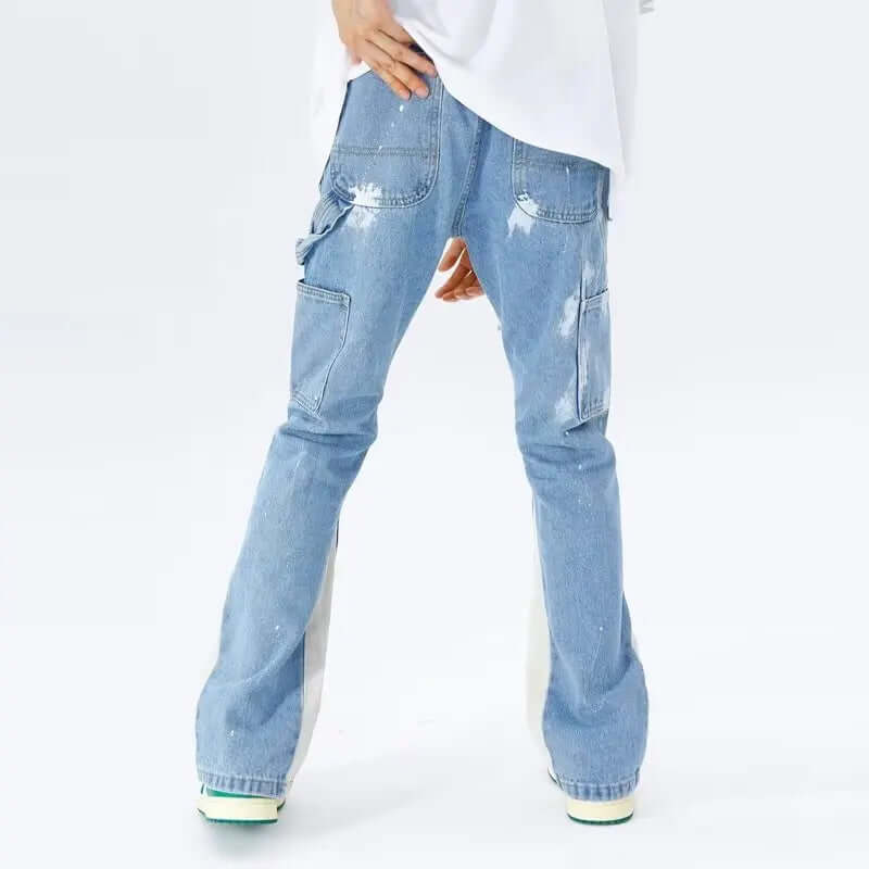 Relaxed Fit Wide Leg Jeans