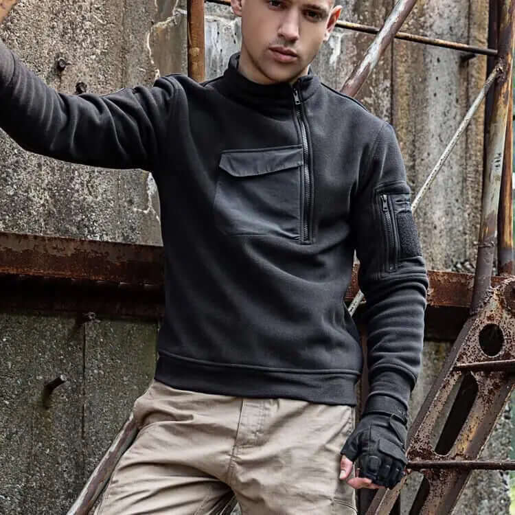 Warm Outdoor Fleece Coat for Men